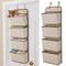 Mesh Over Door Storage Organizer Hanging Closet Shelf Bag